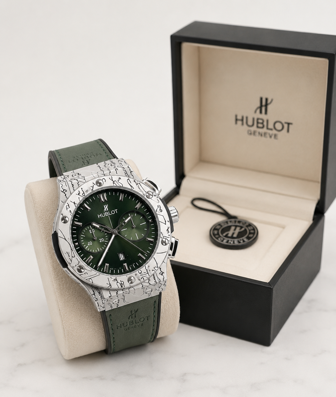 Hublot Black ceramic chronograph